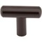 Jeffrey Alexander 1-7/8" Overall Length Dark Bronze Key Largo Cabinet Bar Pull 48ORB - alternate 2